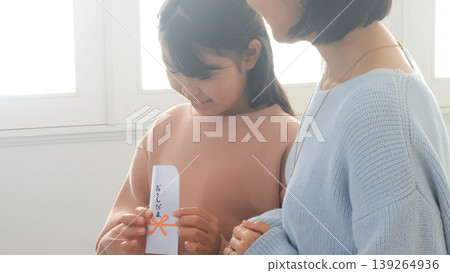 新年壓歲錢親戚家庭照片 139264936