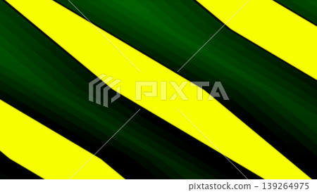 Abstract diagonal stripes in bright yellow and dark green with a subtle wavy texture. High contrast geometric pattern for bold background designs. Abstract diagonal stripes in bright yellow and dark green with a subtle wavy texture. High contrast geometric pattern for bold background designs. 139264975