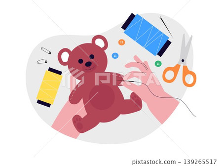 DIY Class Vector Illustration Featuring Craft Workshop Creative Handmade Activities, Pottery, Painting, Sewing, Art Learning, Hobby Studio Design DIY Class Vector Illustration Featuring Craft Workshop Creative Handmade Activities, Pottery, Painting, Sewing, Art Learning, Hobby Studio Design 139265517