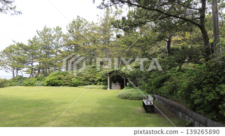 葉山汐齋公園，綠樹環繞。 139265890