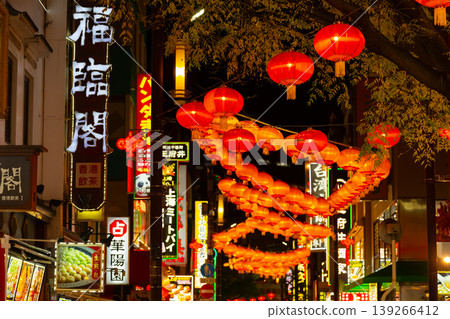 橫濱中華街農曆新年燈籠 139266412