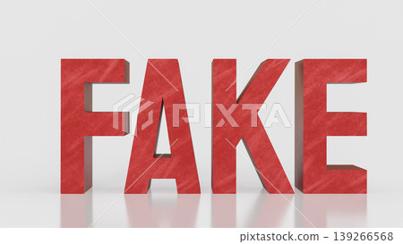 Fake News And False Information Warning 3d render. Fake News And False Information Warning 3d render. 139266568