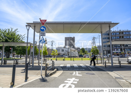 Urban landscape of Chofu City, Tokyo: Fuda Station Square Urban landscape of Chofu City, Tokyo: Fuda Station Square 139267608