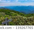 [World Heritage Site - Shirakami-dake] A spectacular view of the vast primeval beech forest and overlapping mountain ranges from the summit. 139267765