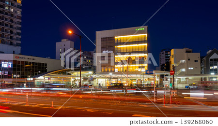 東京,JR東中野站,夜景 東京,JR東中野站,夜景 139268060