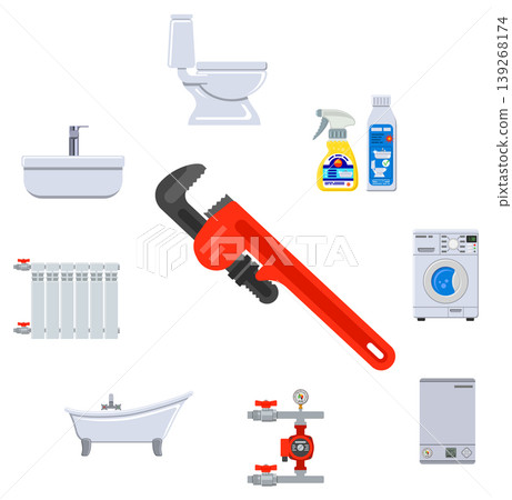 Plumbing Service Concept Plumbing Service Concept 139268174