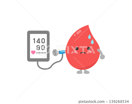 Blood pressure measurement illustration 2 139268534