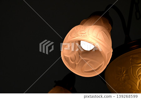 lantern shining at night 139268599