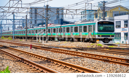 JR常磐線E231系列列車 139268612
