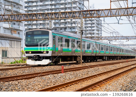 JR常磐線E231系列列車 139268616