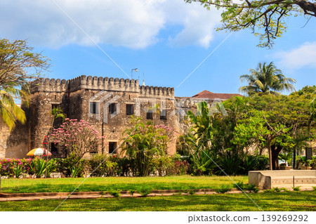 Old Fort, also known as the Arab Fort is a fortification located in Stone Town in Zanzibar, Tanzania Old Fort, also known as the Arab Fort is a fortification located in Stone Town in Zanzibar, Tanzania 139269292