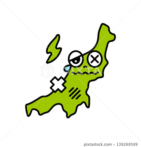 A simple character from Niigata Prefecture, Japan. A simple character from Niigata Prefecture, Japan. 139269589