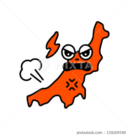 A simple character from Niigata Prefecture, Japan. A simple character from Niigata Prefecture, Japan. 139269590