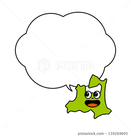A simple character from Aomori Prefecture, Japan 139269605