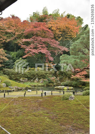 Shoren-in Temple in autumn: Soami's garden (Higashiyama Ward, Kyoto City) 139269836