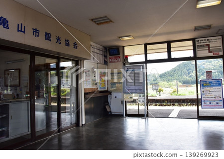 Kameyama City, Mie Prefecture: Kameyama City Tourism Association and Seki Station platform at JR Seki Station. Kameyama City, Mie Prefecture: Kameyama City Tourism Association and Seki Station platform at JR Seki Station. 139269923