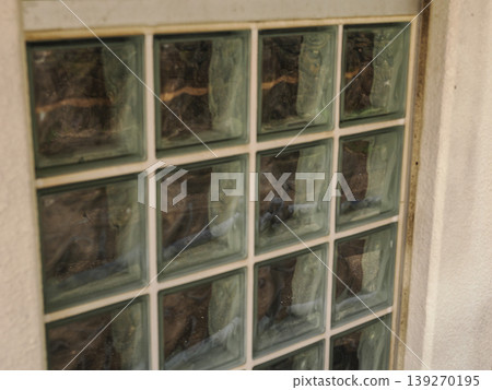 A landscape with lattice-patterned glass windows A landscape with lattice-patterned glass windows 139270195