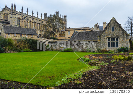 Historic college building Oxford England United Kingdom. Historic college building Oxford England United Kingdom. 139270260
