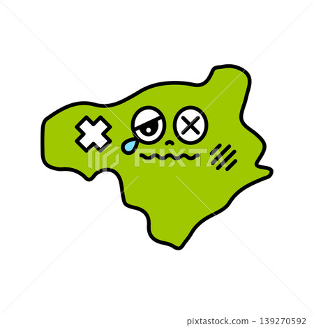這是日本德島縣的一個簡單字元。 這是日本德島縣的一個簡單字元。 139270592