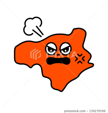 A simple character from Tokushima Prefecture, Japan. A simple character from Tokushima Prefecture, Japan. 139270599