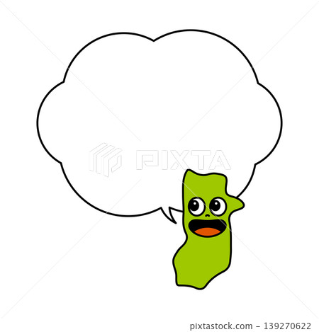 A simple character from Nara Prefecture, Japan. 139270622