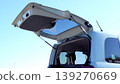 Upward-opening tailgate of a light passenger car 139270669