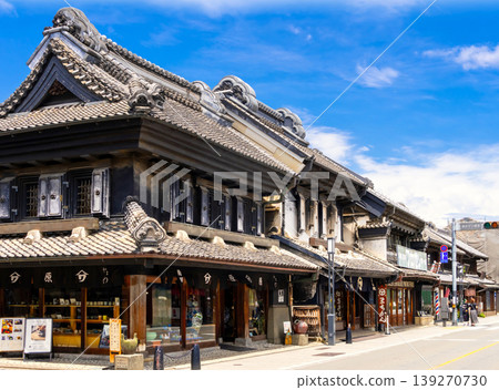 Saitama Prefecture, Kawagoe Ichibangai: A street lined with storehouses Saitama Prefecture, Kawagoe Ichibangai: A street lined with storehouses 139270730