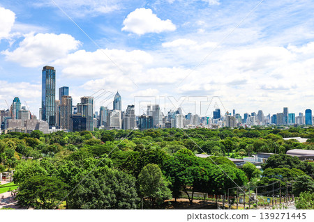 The lush urban landscape of Bangkok The lush urban landscape of Bangkok 139271445