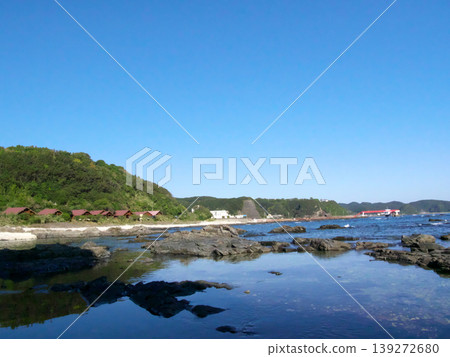 藍天和藍色的大海 藍天和藍色的大海 139272680