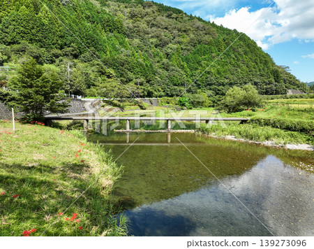高知縣Nakatosa鎮高橋沉積橋 高知縣Nakatosa鎮高橋沉積橋 139273096