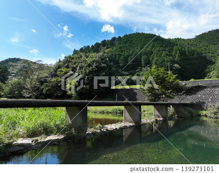 Takahashi Sediment Bridge Nakatosa Town, Kochi Prefecture Takahashi Sediment Bridge Nakatosa Town, Kochi Prefecture 139273101