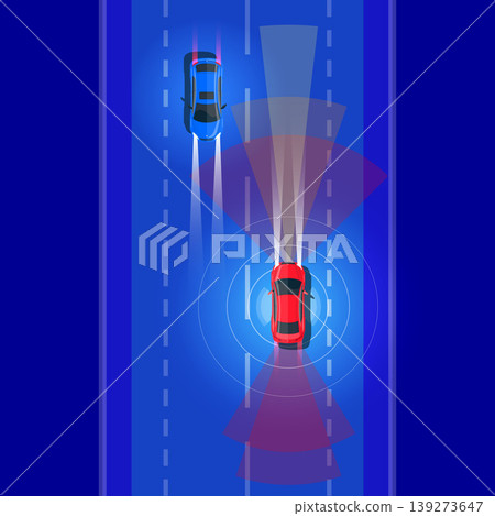 Smart Autonomous Car Driving on Road Traffice and Scanning Distance with Radars Smart Autonomous Car Driving on Road Traffice and Scanning Distance with Radars 139273647