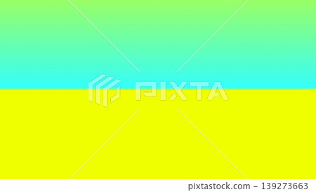 Flat Minimalist Cyan and Yellow Dual Tone Background Flat Minimalist Cyan and Yellow Dual Tone Background 139273663