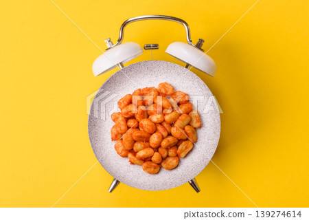 Homemade potato gnocchi with Bolognese sauce, seasoned with salt and spices. Gnocchi with sauce Homemade potato gnocchi with Bolognese sauce, seasoned with salt and spices. Gnocchi with sauce 139274614