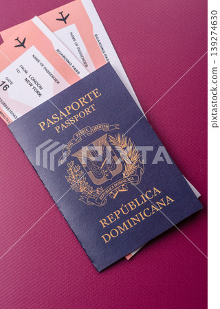 Dominican republic passport, visa for international travel and vacation. Dominican passport 139274630