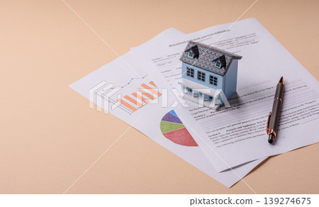 Real estate, conceptual background, buying, renting, investing, and business. Real estate 139274675
