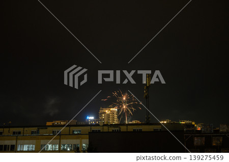 Saburtalo New Year Fireworks Celebration Saburtalo New Year Fireworks Celebration 139275459