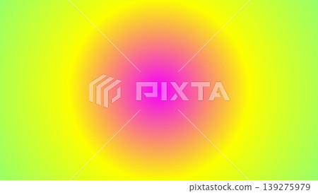 Soft Neon Pink and Yellow Abstract Radial Aura Soft Neon Pink and Yellow Abstract Radial Aura 139275979