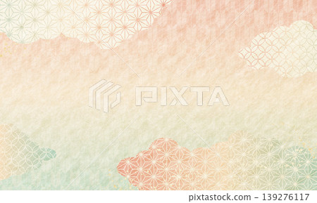 春季，日式圖案，高品質和紙背景 139276117