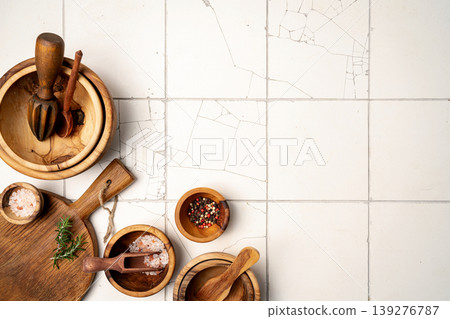 kitchen utensils or cooking tools 139276787