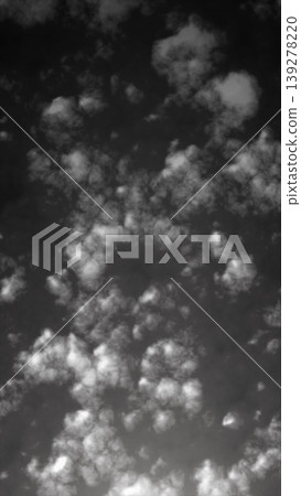 Monochrome smoky cloud texture with soft blur and haze, abstract atmospheric background in black and white 139278220