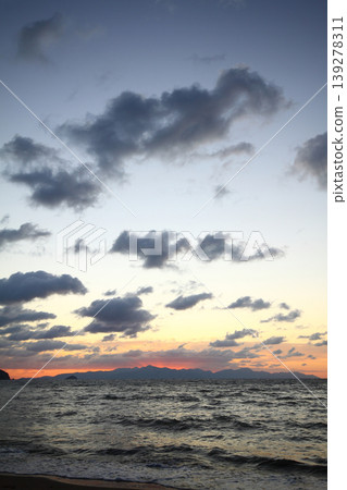 Seaside town of Turgutreis and spectacular sunsets Seaside town of Turgutreis and spectacular sunsets 139278311