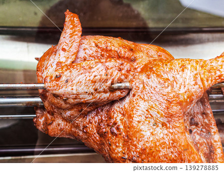 Grilled Chicken Cooking Process Grilled Chicken Cooking Process 139278885