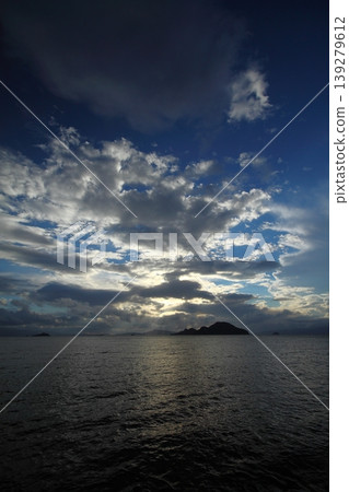 Seaside town of Turgutreis and spectacular sunsets Seaside town of Turgutreis and spectacular sunsets 139279612