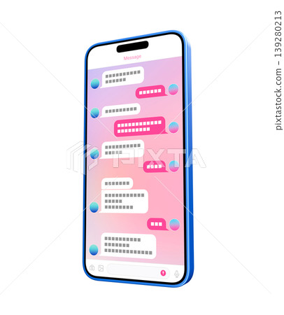 Message app screen 139280213