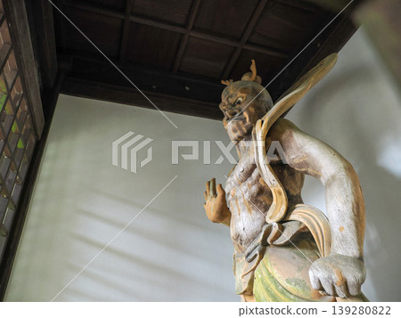 木製金剛力士雕像(仁王雕像) 木製金剛力士雕像(仁王雕像) 139280822