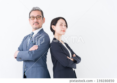 穿西裝的商人 139280850