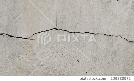 Abstract Cracked Concrete Wall Texture Abstract Cracked Concrete Wall Texture 139280971