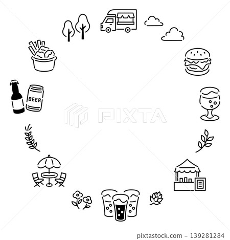 Craft beer frame materials to enjoy at the market Craft beer frame materials to enjoy at the market 139281284