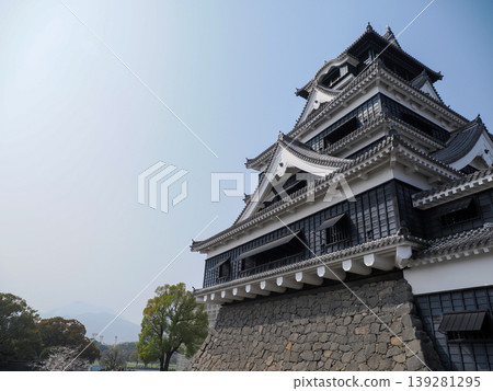 Looking up at the castle tower (Kumamoto Castle) 2026 Looking up at the castle tower (Kumamoto Castle) 2026 139281295